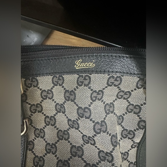 Gucci Canvas Abbey Medium Black - Picture 6 of 14